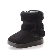 Load image into Gallery viewer, Fur Ball Snowy Toddler Boots - Little JQube
