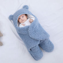 Load image into Gallery viewer, Baby Winter Swaddle Blanket - Little JQube
