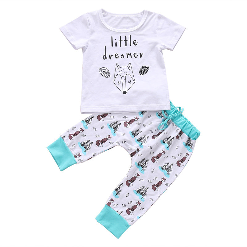 Little Dreamer T-Shirt and Pant Set - Little JQube