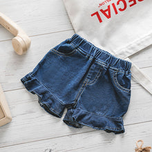 Load image into Gallery viewer, Girls Denim Shorts - Little JQube
