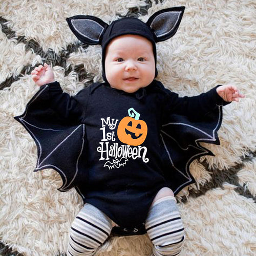 Baby Long-sleeved Halloween Romper - Little JQube