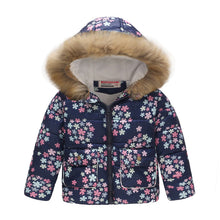 Load image into Gallery viewer, Fur Hooded Thickened Jacket - Little JQube
