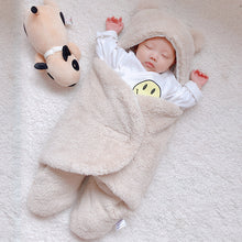 Load image into Gallery viewer, Baby Winter Swaddle Blanket - Little JQube
