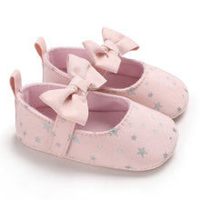 Load image into Gallery viewer, Star Pattern Velcro Baby Shoe - Little JQube
