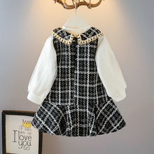 Load image into Gallery viewer, 2 PCS Plaid Dress - Little JQube
