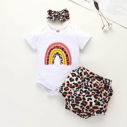 Rainbow Onesie Set - Little JQube