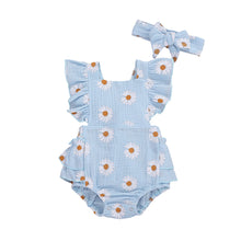 Load image into Gallery viewer, Daisy Ruffled Romper - Little JQube
