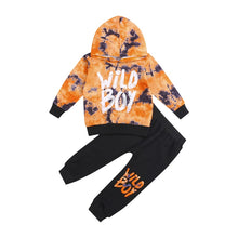 Load image into Gallery viewer, Casual Tie Dye Hooded Tracksuit Set - Little JQube
