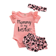 Load image into Gallery viewer, Mommy is my Bestie Outfit Set - Little JQube
