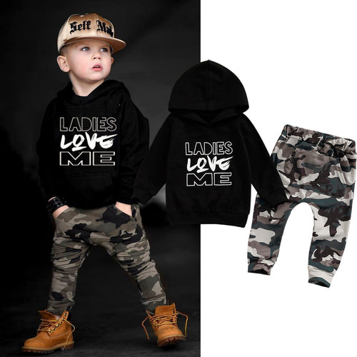 Stylish Boys Camouflage Set - Little JQube