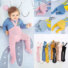 Load image into Gallery viewer, Breathable Infant Kids Suspender Pantyhose - Little JQube
