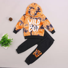 Load image into Gallery viewer, Casual Tie Dye Hooded Tracksuit Set - Little JQube
