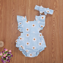 Load image into Gallery viewer, Daisy Ruffled Romper - Little JQube
