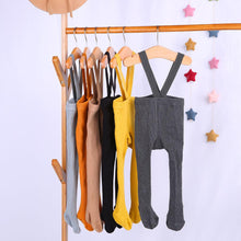 Load image into Gallery viewer, Breathable Infant Kids Suspender Pantyhose - Little JQube
