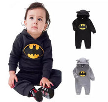 Load image into Gallery viewer, Batman Hooded Jumpsuit - Little JQube
