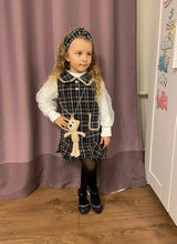 Load image into Gallery viewer, 2 PCS Plaid Dress - Little JQube
