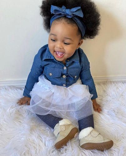 3Pc Denim Jacket Set - Little JQube