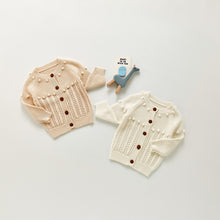 Load image into Gallery viewer, Baby Knitted Cardigan Sweater - Little JQube
