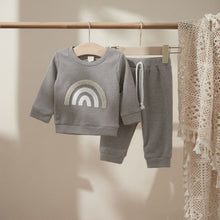 Load image into Gallery viewer, Letter Print Tops and Pants Set - Little JQube
