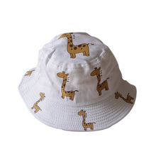 Load image into Gallery viewer, Giraffe Print Bucket Hats - Little JQube
