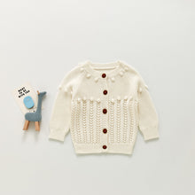 Load image into Gallery viewer, Baby Knitted Cardigan Sweater - Little JQube
