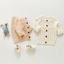 Load image into Gallery viewer, Baby Knitted Cardigan Sweater - Little JQube
