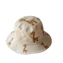 Load image into Gallery viewer, Giraffe Print Bucket Hats - Little JQube
