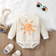 Load image into Gallery viewer, Sun Print Long Sleeve Romper - Little JQube
