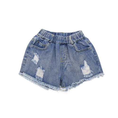 Girls Denim Shorts - Little JQube