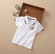 Load image into Gallery viewer, Short-Sleeve Polo Shirt - Little JQube
