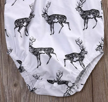 Load image into Gallery viewer, Deer Print Romper - Little JQube
