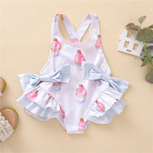 Load image into Gallery viewer, Cupcake Pattern Swimsuit - Little JQube
