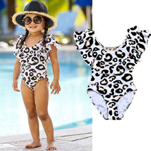 Load image into Gallery viewer, Leopard Print Swimsuit - Little JQube
