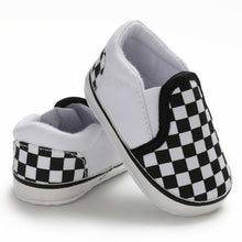 Load image into Gallery viewer, Baby Checkered Pattern Shoe - Little JQube
